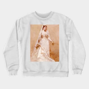 A Bride by Abbott Handerson Thayer Crewneck Sweatshirt